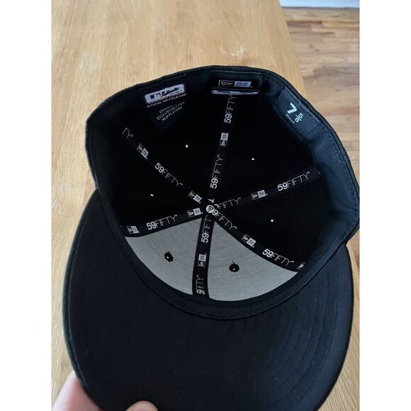 New York Mets MLB NE 2024 AC Low Profile ALT2 Fitted Hat-Black 7 5/8 - Picture 2 of 3